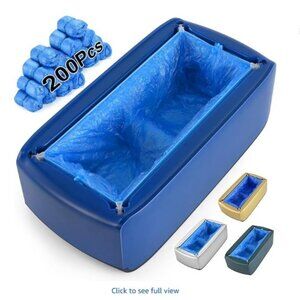 LYSHIYI Blue Automatic Shoe Covers Dispenser Containing 200pcs